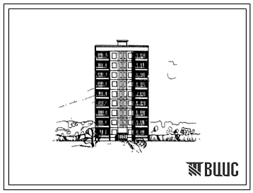 Типовой проект 150-02с Девятиэтажная крупнопанельная рядовая блок-секция 3А.3А на 18 квартир.