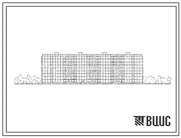 Типовой проект 1КГ-480-50 Четырехсекционный девятиэтажный крупнопанельный жилой дом на 233 квартиры (однокомнатных -81, двухкомнатных -124, трехкомнатных 27, четырехкомнатных 1).Для строительства на участках с неравномерно сжимаемыми грунтами.