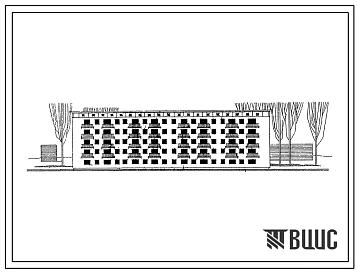 Типовой проект 1Г-450-3к Пятиэтажный четырехсекционный жилой дом на 60 квартир.( Стены кирпичные). С техническим подпольем.
