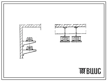 Серия 4.407-54 Прокладка магистральных шинопроводов серии ШМА68-Н на 1600 а. Материалы для проектирования.