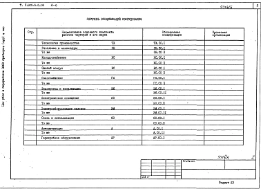 Альбом 6 Спецификации оборудования.