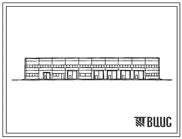 Типовой проект 503-1-106.92 Производственный корпус ежедневного обслуживания (ЕО), кузовных и окрасочных работ автотранспортного предприятия на 150 автомобилей смешанного парка