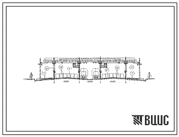 Типовой проект 709-112 Механизированный пункт переработки среднетоннажных контейнеров с объемом по прибытию 10,20, 30, 40, 60 и 80 платформ