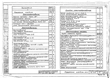 Альбом 3 Электрооборудование, механическое оборудование, кинотехнология, устройства радио и связи 