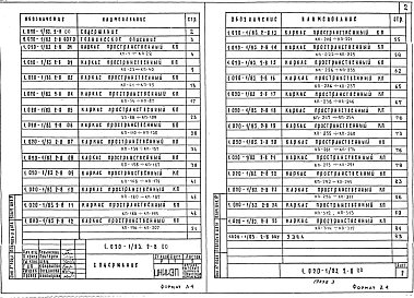 Выпуск 2-8 Колонны сечением 400х400 мм для зданий с высотами этажей 3,6 и 3,6(4,8)м. Пространственные каркасы