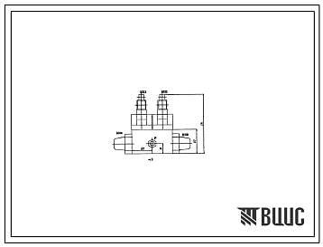 Шифр 1С400.УПС6-500.ПС Блок клапанов 1С400.УПС6-500