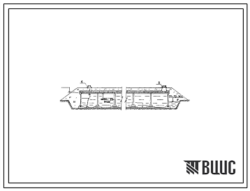 Типовой проект 901-4-60.83 Резервуары для воды прямоугольные железобетонные сборные емкостью от 1400 до 2400 м3 (с применением изделий промзданий) проект переведен в DWG