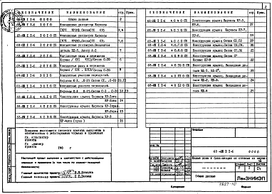 Альбом ИЖ 1.1-6 Арматурные изделия для монолитного железобетона