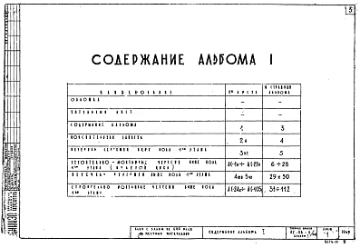 Альбом 1 Строительно-монтажные чертежи