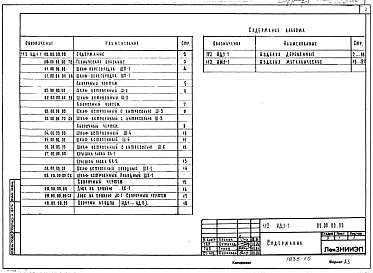 Часть ИД.1-1/ИМ1-1 Изделия деревянные. Изделия металлические.