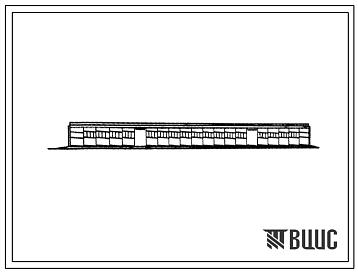 Типовой проект 801-4-38 Здание на 500 голов молодняка крупного рогатого скота беспривязного содержания в боксах с кормлением в здании. Содержание от 8-9 до 15-19 месяцев - в секциях. Раздача кормов – мобильная. Удаление навоза – бульдозером. Размеры здани