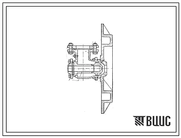 Проект Н6071 Горелка дутьевая унифицированная прямоточная для низкокалорийных газов , длиннофакельная , производительностью 0,1 Гкал/ч ГДУП-0,1-Н3