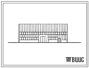 Типовой проект 506-139.85 Здание для технического обслуживания авиадвигателей (пролет 24 м)