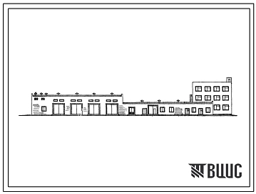 Типовой проект 416-1-72 Здание управления племзаводов с подсобно-производственными помещениями.