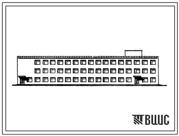 Типовой проект 416-4-31 Бытовые помещения лесопильно-деревообрабатывающих предприятий на 300 человек.
