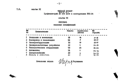 Альбом 7 Заказные спецификации