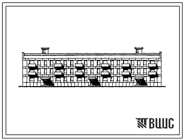 Типовой проект 1-306с-59 Трехэтажный трехсекционный жилой дом на 36 квартир (однокомнатных 1Б-6, двухкомнатных 2А-12, 2Б-6, трехкомнатных 3Б-12) со стенами из крупных легкобетонных блоков. Для строительства во 2А климатическом подрайоне Камчатской области
