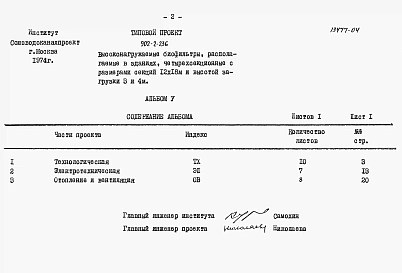 Альбом 5 Заказные спецификации