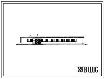Типовой проект 407-3-133С Здание общеподстанционного пункта управления на 88 панели (Тип 2).