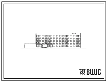 Типовой проект 234-1-40 Универсальный корпус теоретических занятий для учебного комбината на 600 ученических мест для строительства во 2 и 3 строительно-климатических зонах.