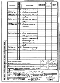 Состав альбома. Проект 10722 Комплексно-механизированнаяЧасть П10722.01 Печь конвейерная для сушки и прокалки электродов. Технический проект
