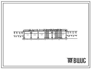 Типовой проект 902-2-69 Аэротенки-смесители трехкоридорные с размерами коридора 6х5х42 м из сборного железобетона.