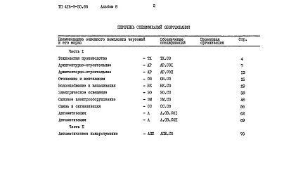 Альбом 8 Спецификации оборудования Часть 1, 2
