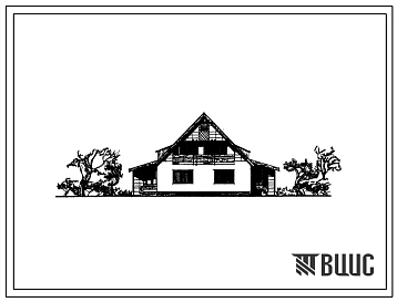 Типовой проект 144-52-191с Двухэтажный двухквартирный мансардный дом с квартирами типа 4А. Для строительства во IIВ и IIIВ климатических подрайонах Казахской ССР, сейсмичностью 9 баллов.