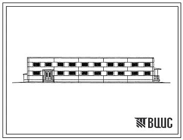 Типовой проект 416-4-103.85 Бытовое здание на 150 человек для ремонтных цехов системы Госкомсельхозтехника СССР
