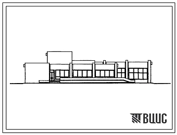 Типовой проект 503-4-1 Станция обслуживания легковых автомобилей на 3 поста (дорожная)