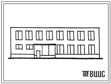 Типовой проект 408-14-18 Специализированное предприятие по ремонту обуви для городов с населенеим 100 тыс. жителей и с прилегающим населением 40 тыс. жителей. Стены кирпичные
