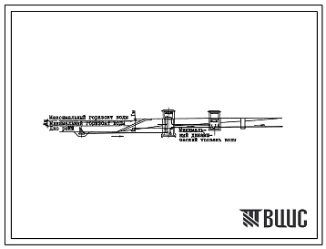 Типовой проект 901-01-4/80 Речные водозаборные сооружения раздельного типа для амплитуд колебания уровня воды до 6 м. производительностью от 20 до 1000 л/сек