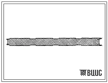 Шифр 206-84 Металлические стены одноэтажных производственных зданий из панелей типа "Сэндвич" с обшивками толщиной 0,6 мм с утеплителем из пенополиуретана Рабочие чертежи