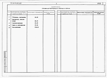 Альбом 5 Спецификации оборудования