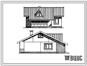 Типовой проект 181-97-210.84 1-этажный 1-квартирный 3-комнатный жилой дом. Для строительства в 1В климатическом подрайоне.