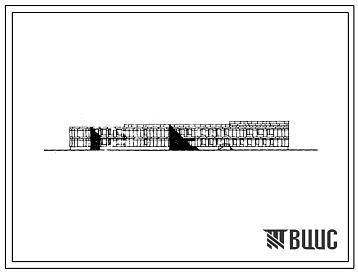 Типовой проект 223-3-19 Средняя школа-интернат на 10 классов (340 учащихся). Для строительства в IВ климатическом подрайоне, II и III климатических районах.