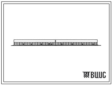 Типовой проект 805-3-5 Птичник на 15 тыс. голов ремонтного молодняка кур от 1 до 140 дней. Стены из асбестоцементных панелей