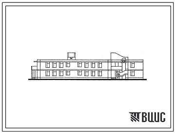 Типовой проект 215-1-286с.84 Детские ясли-сад на 190 мест (8 групп). (для Молдавской ССР)