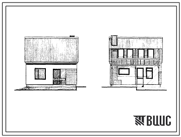 Типовой проект 184-000-72с Мансардный трехкомнатный летний садовый домик. Для строительства в 3 и 4 климатических районах Киргизский ССР сейсмичностью 9 баллов