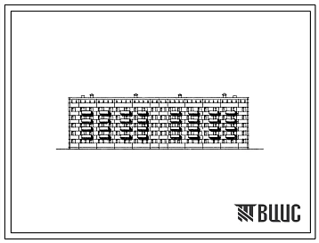Типовой проект 1-467Д-15/2 5-этажный жилой дом на 60 квартир. Для строительства в 1В климатическом подрайоне, 2 и 3 климатических районах.
