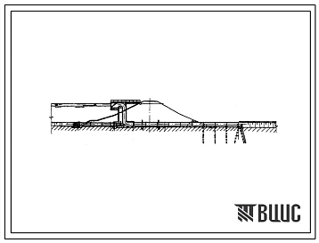 Типовой проект 820-111 Сифонные водосбросы, совмещенные с водоспусками, из сборномонолитного железобетона на расходы водосброса до 30 м?/сек при перепаде 5-10 м.