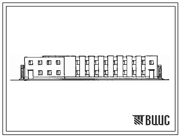 Типовой проект 416-1-243.90 Управление с ремонтно-эксплутационной мастерской и гаражом на 7 машино-мест складского комплекса гор(рай)топсбыта с годовым поступлением 45 тыс.т твердого топлива