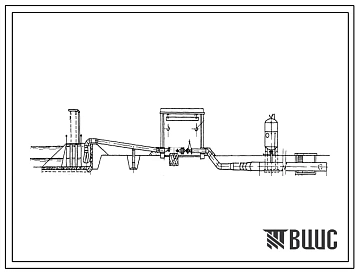 Типовой проект 820-3-11 Четырехагрегатная насосная станция с асинхронными электродвигателями подачей 1350 л/с при напоре 120 м, оборудованная насосами Д 1250-125, для работы на закрытую сеть, с водозабором из канала. Здание бескаркасное