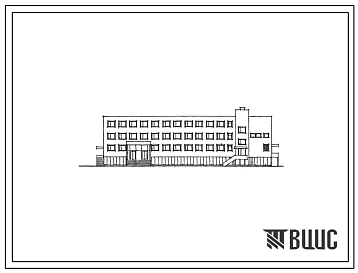 Типовой проект 224-1-219м Неполная средняя школа на 8 классов (320 учащихся), для строительства в 1А, 1Б, 1Г климатических подрайонах с вечномерзлыми грунтами