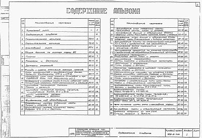 Альбом 1 Архитектурно-строительная часть при открытом способе производства работ