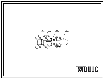 Шифр ПГР-1.00030 Штуцер с клапаном ПГР-1.00030