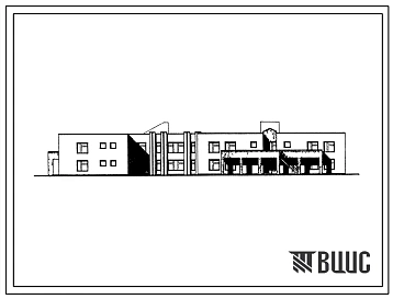 Типовой проект 214-1-326.85 Детские ясли-сад на 14 групп(330мест). Здание двухэтажное. Стены из кирпича.