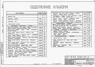 Альбом 1 Пояснительная записка и чертежи