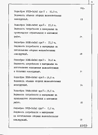 Альбом 7 Водосбросы на расход воды от 70 до 80 м3/с. Ведомости потребности в материалах.