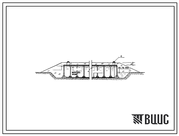 Типовой проект 901-4-82с.84 Резервуары для воды прямоугольные железобетонные сборные емкостью 5000...10000м3. Сейсмичность 7, 8, 9 баллов. (проект переведен в DWG)